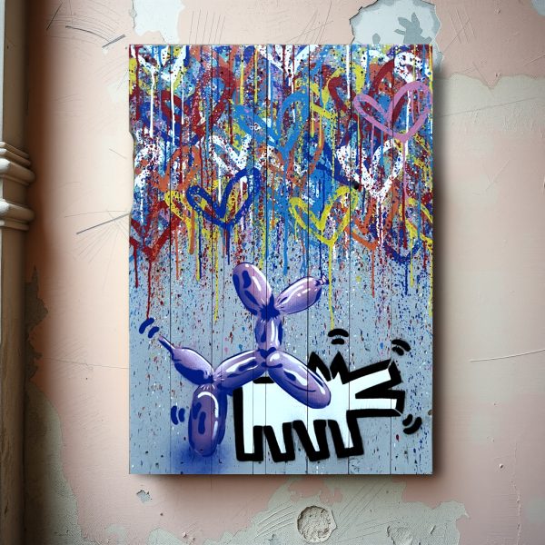 EZK # KOONS ME WOOD